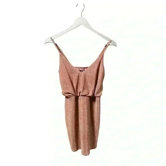 Speechless Sleeveless Blouson Dress, XXS - Rose Pink - Picture 1 of 8